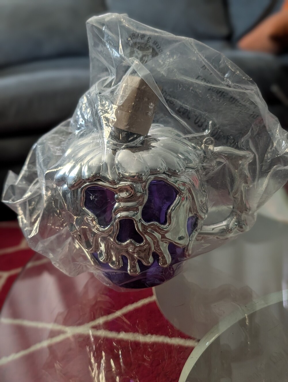 Disney Parks Exclusive Purple And Silver Poison Apple Mug